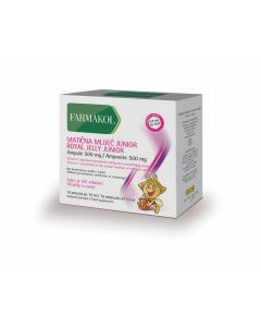 FARMAKOL Matična mliječ Junior - ampule 500mg