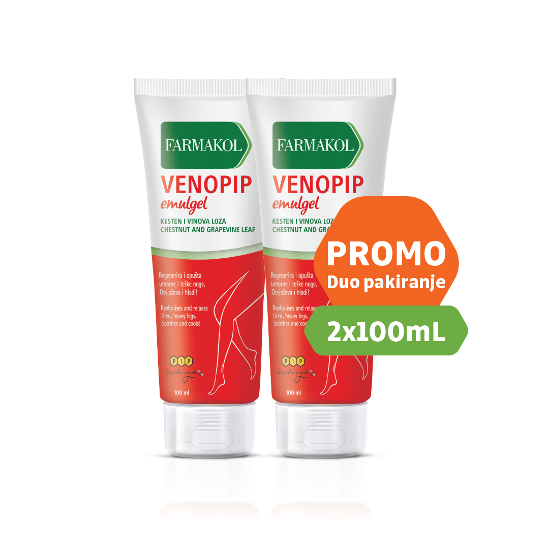 POSEBNA PONUDA Venopip emulgel 2 x 100mL PROMO